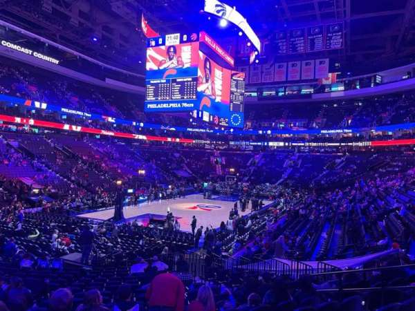 Xfinity Mobile Arena, section: 109, row: 18, seat: 12
