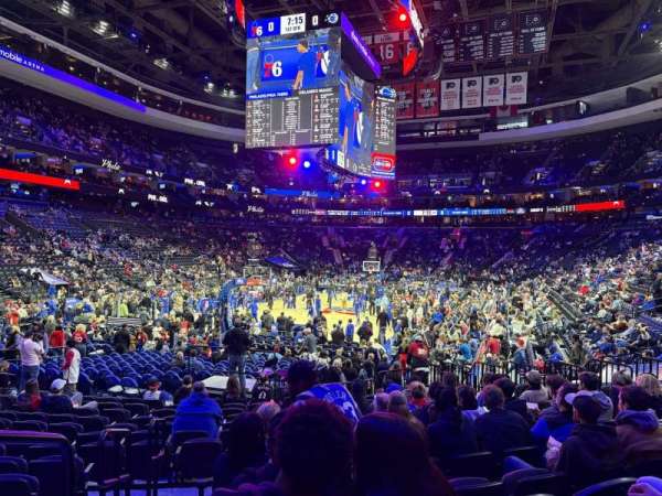 Xfinity Mobile Arena, section: 109, row: 14, seat: 1