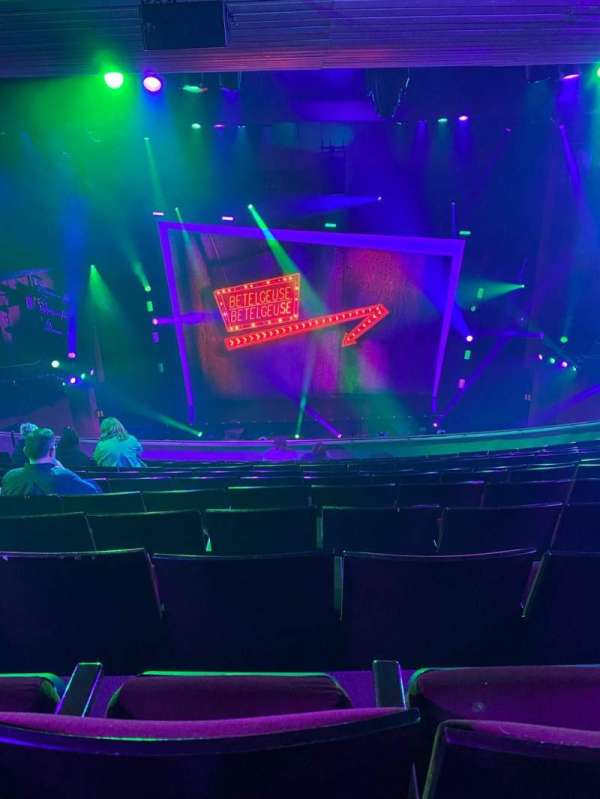 Marquis Theatre, section: Mezzanine C, row: L, seat: 108