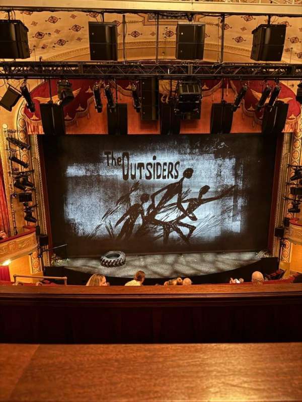 Bernard B. Jacobs Theatre, section: Mezzanine C, row: E, seat: 112