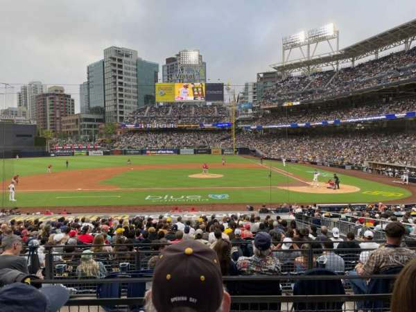 Petco Park, section: 108, row: 27, seat: 8