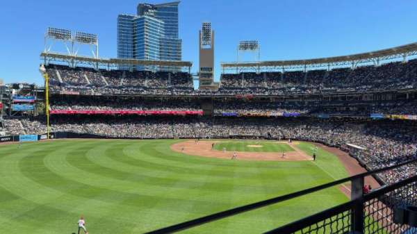 Petco Park, section: WMB4E, row: 1, seat: 5