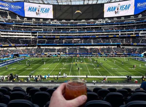 SoFi Stadium, section: VIP219, row: 6, seat: 7