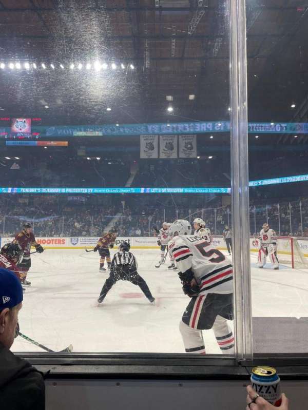 Allstate Arena, section: 109, row: BB, seat: 4