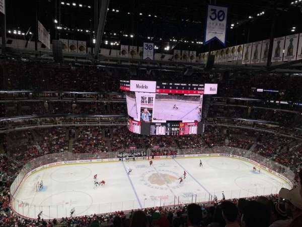 United Center, section: 319, row: 11, seat: 12