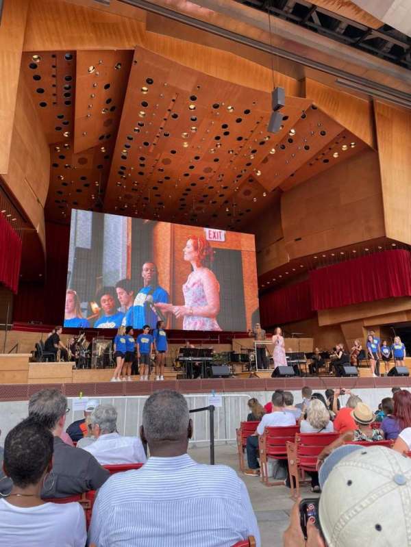 Jay Pritzker Pavilion, row: 6