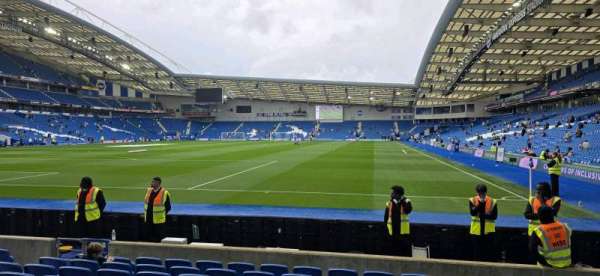 American Express Stadium, section: S1C, row: I, seat: 44