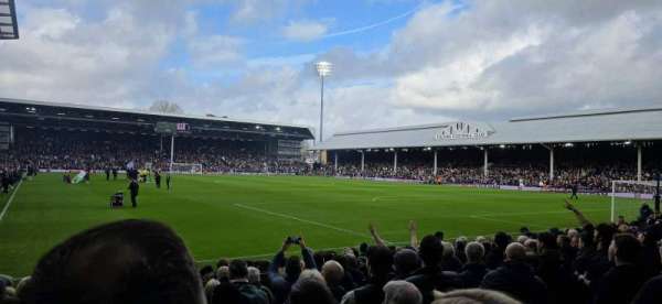 Craven Cottage, section: P6, row: L, seat: 141