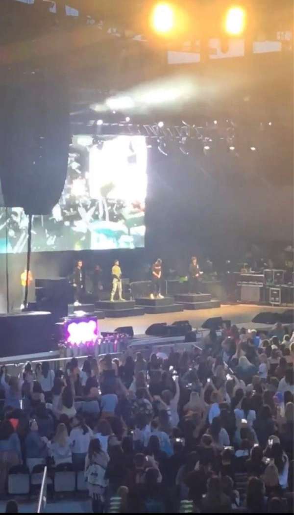 Jones Beach Theater, section: 107, row: M, seat: 23