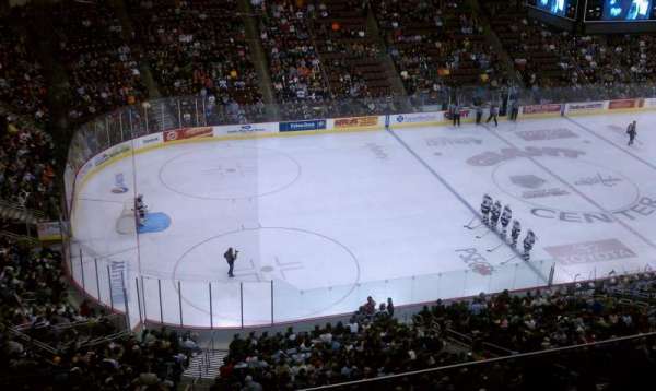 Giant Center, section: 218, row: E, seat: 9