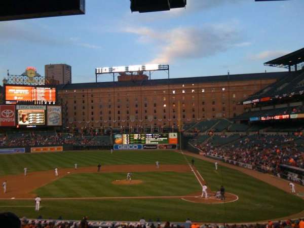 Oriole Park at Camden Yards, section: 47, row: F