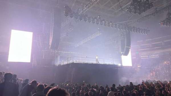 Delta Center, section: 6, row: 1, seat: 1