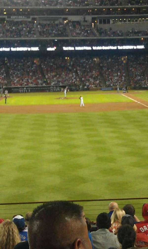 Globe Life Park in Arlington, section: 7, row: 12, seat: 3