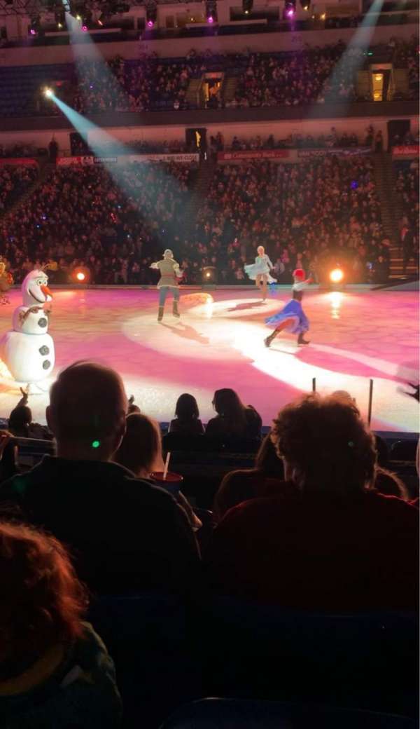 Mohegan Sun Arena at Casey Plaza, section: 116, row: E, seat: 6