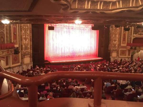 Cadillac Palace Theater, section: Dress Circle L, row: LL, seat: 5