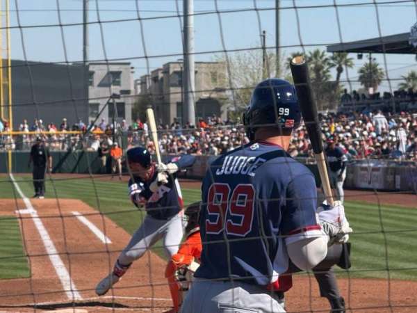 Scottsdale Stadium, section: 107, row: C, seat: 4