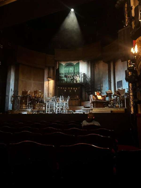 Lyric Theatre, West End, section: Stalls, row: H, seat: 4