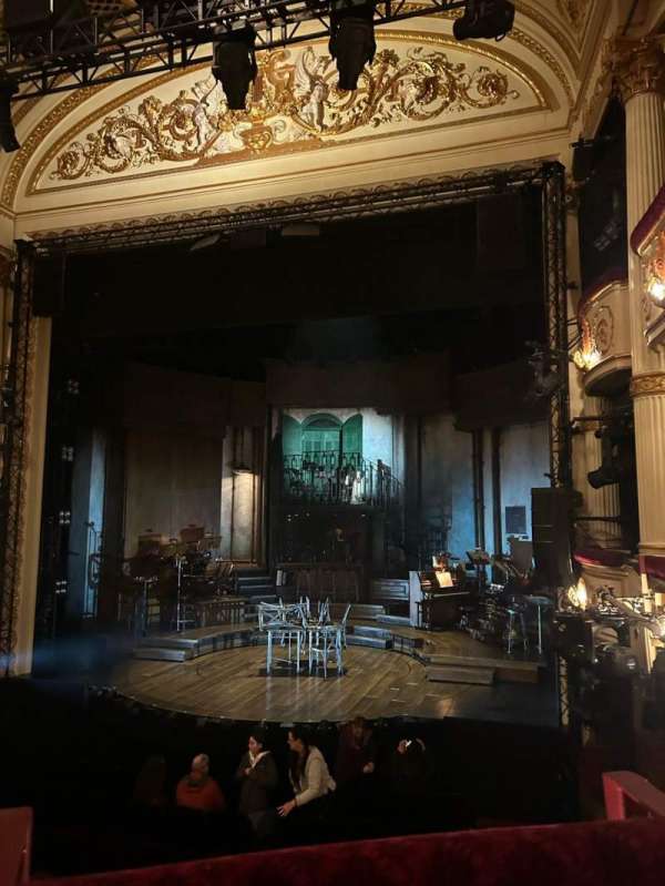 Lyric Theatre, West End, section: Dress Circle, row: A, seat: 2