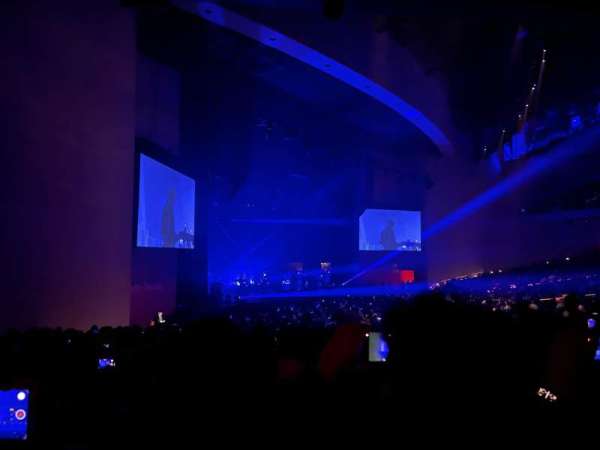 YouTube Theater, section: 101, row: Y, seat: 10