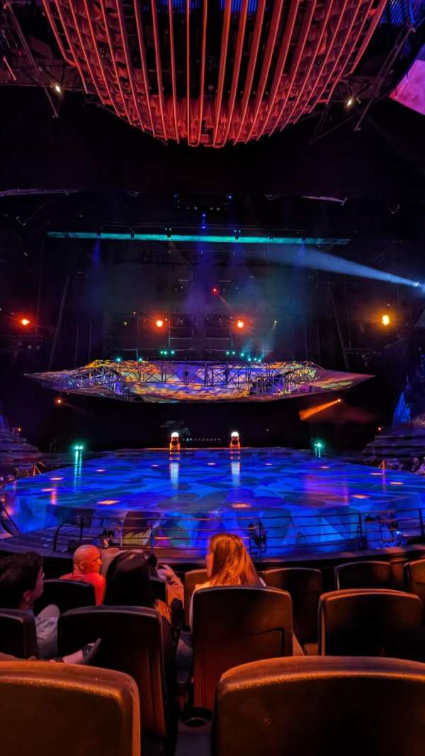 Mystère Theatre at Treasure Island, section: 103, row: D, seat: 7