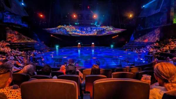 Mystère Theatre at Treasure Island, section: 103, row: D, seat: 7