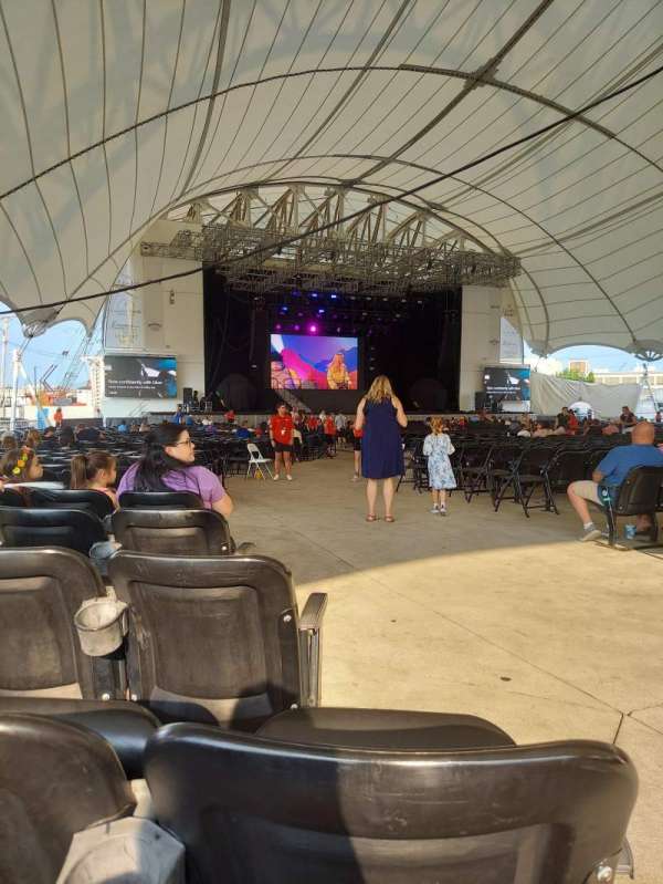 Leader Bank Pavilion, section: 6, row: P, seat: 2