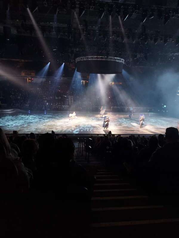 DCU Center, section: 124, row: G, seat: 1