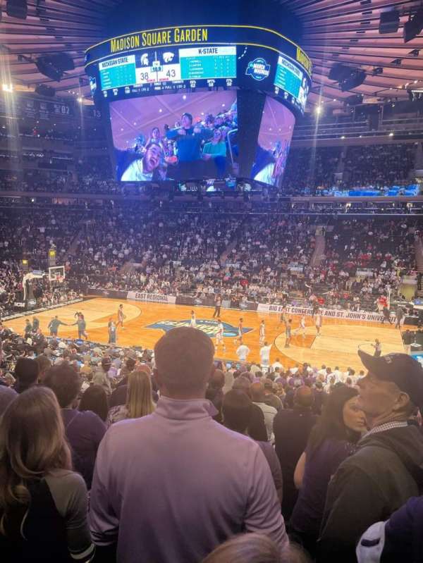 Madison Square Garden, section: 109