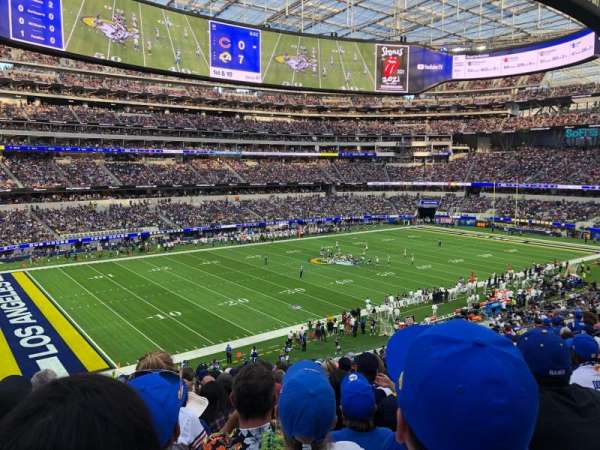 SoFi Stadium, section: 214, row: 15