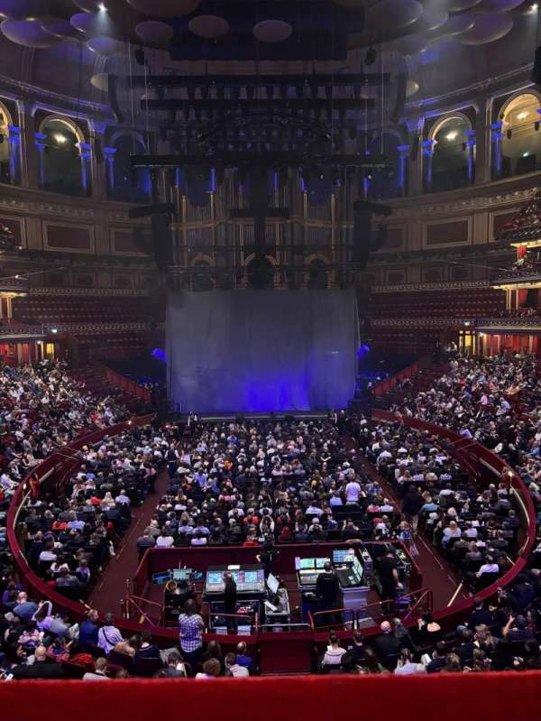 Royal Albert Hall, section: Grand Tier 22, row: 1, seat: 2