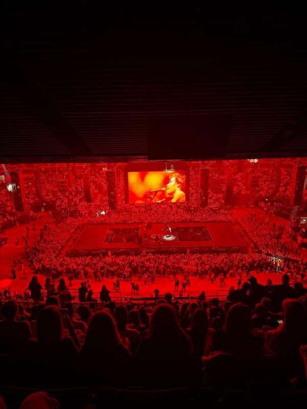 Avicii Arena, section: B23, row: 20, seat: 174
