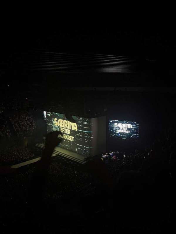 Avicii Arena, section: B23, row: 16, seat: 170