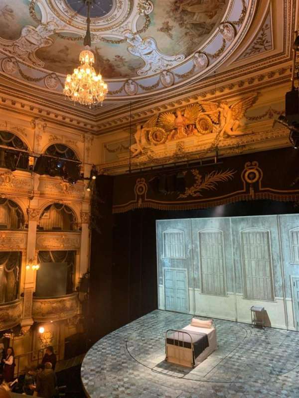 Wyndham's Theatre, section: Royal Circle, row: D, seat: 4