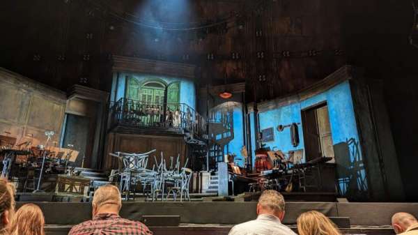Velma V. Morrison Center for the Performing Arts, section: ORCH, row: C, seat: 8