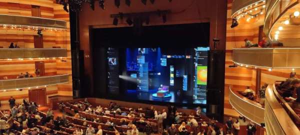 Eccles Theater, section: T1 Right, row: C, seat: 127