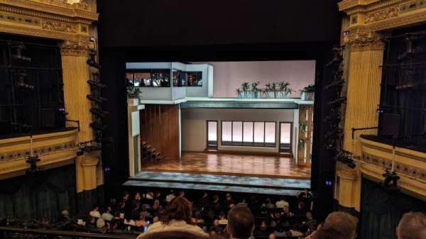 Hudson Theatre, section: Dress Circle C, row: D, seat: 113