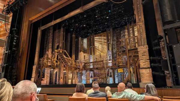 Eccles Theater, section: Orchestra L, row: E, seat: 109