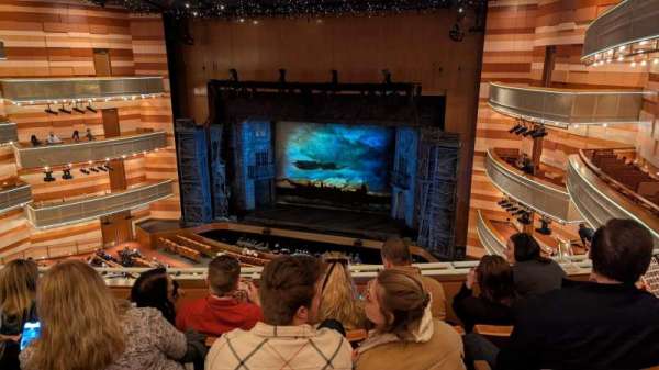 Eccles Theater, section: T2 Right, row: D, seat: 117