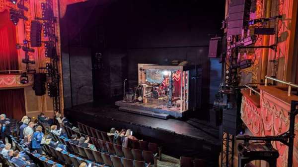 Longacre Theatre, section: Mezzanine R, row: A, seat: 15