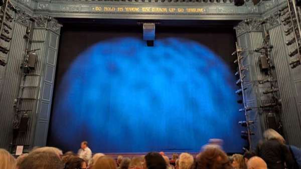 The Huntington Theatre, section: Orch, row: J, seat: 107