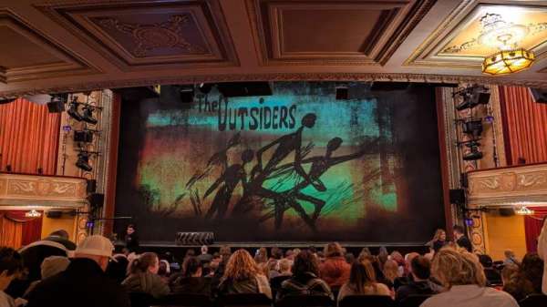 Bernard B. Jacobs Theatre, section: Orchestra C, row: O, seat: 105