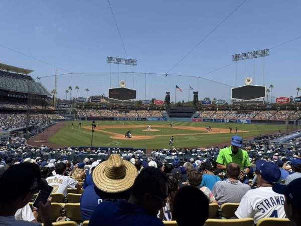 Dodger Stadium, section: 4FD, row: T, seat: 6