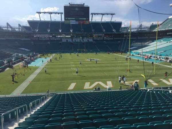 Hard Rock Stadium, section: 133, row: 28, seat: 21