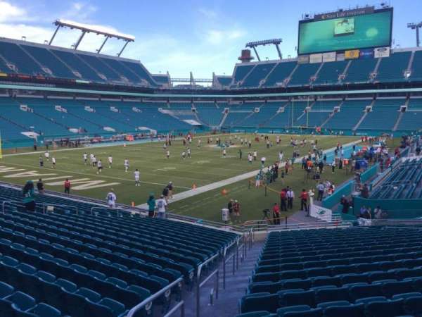 Hard Rock Stadium, section: 154, row: 22, seat: 27