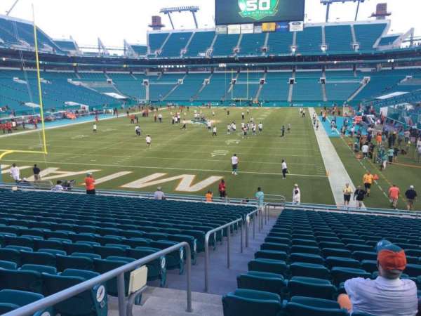 Hard Rock Stadium, section: 102, row: 22, seat: 24