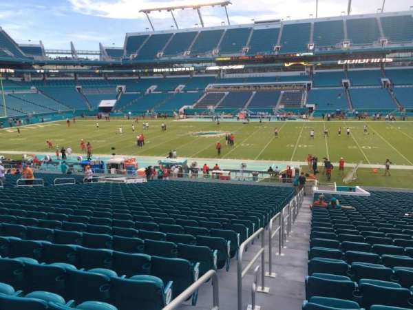Hard Rock Stadium, section: 116, row: 35, seat: 24