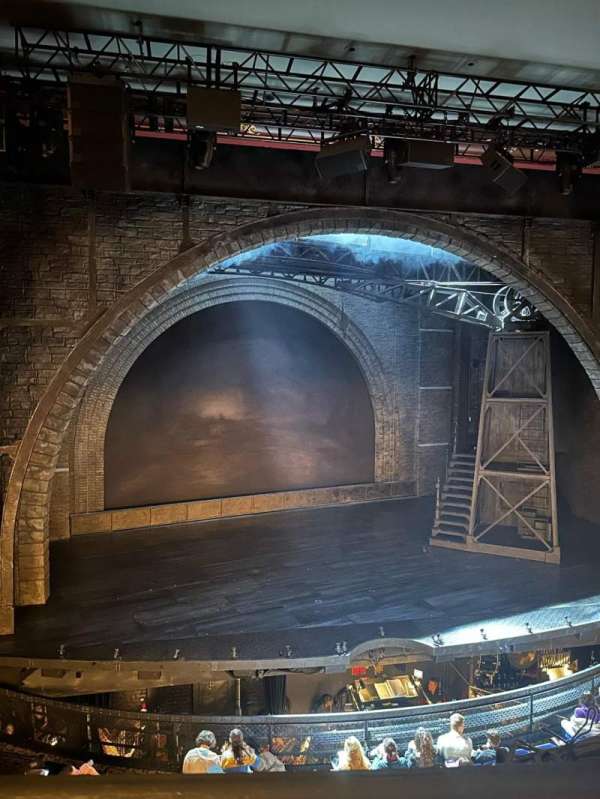 Lunt-Fontanne Theatre, section: Front Mezzanine C, row: A, seat: 102