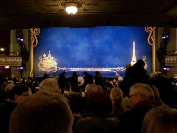 Broadhurst Theatre, section: Orchestra C, row: N, seat: 109