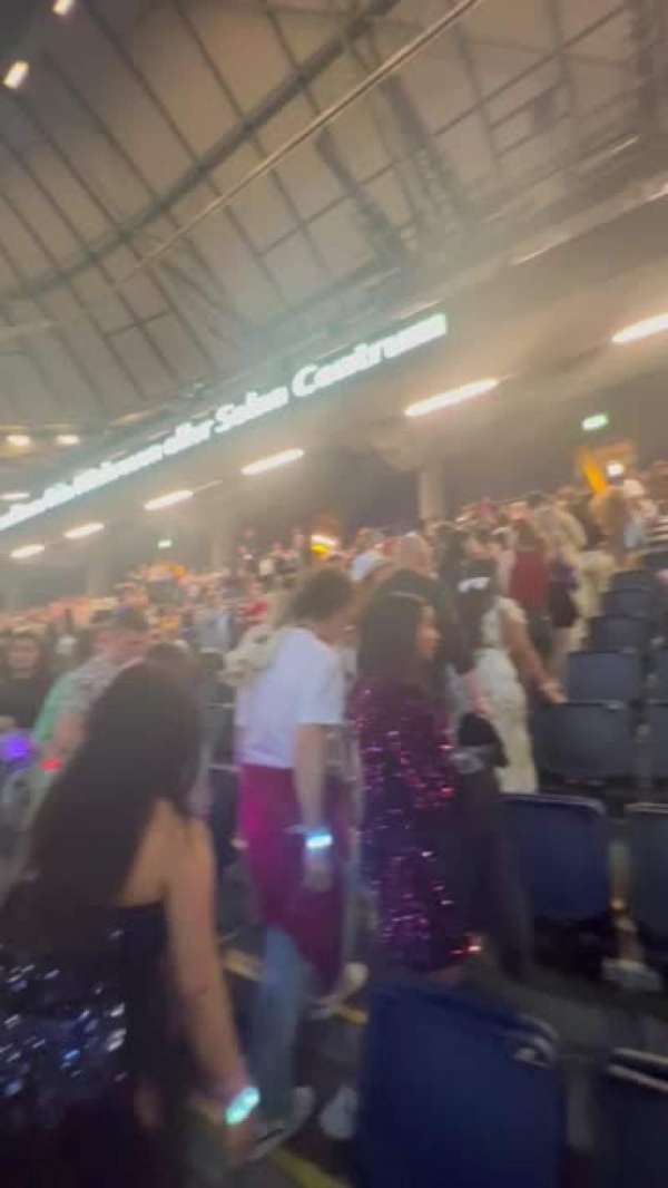 Strawberry Arena, section: 101, row: 11, seat: 167