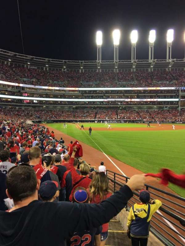 Progressive Field, section: 117, row: R